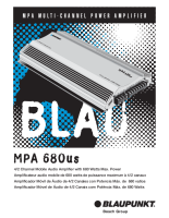 Blaupunkt MPA-680 - Owners Manual
